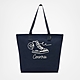 CONVERSE SNEAKER GRAPHIC TOTE 手提包 側背包 男女 藍色 10025224-A01 product thumbnail 1