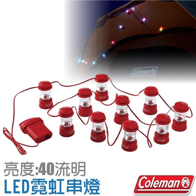 美國 Coleman 高亮度LED霓虹串燈(全長2.8m).客廳帳棚裝飾燈串