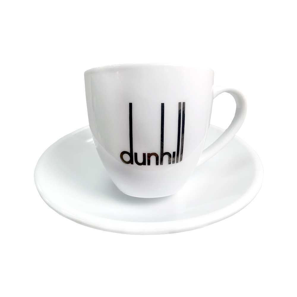 Dunhill 品牌LOGO espresso濃縮迷你咖啡杯盤組 | 歐系精品包/配件 | Yahoo奇摩購物中心