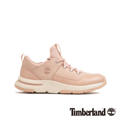 Timberland 女款淺粉色磨砂革運動鞋|A22RM