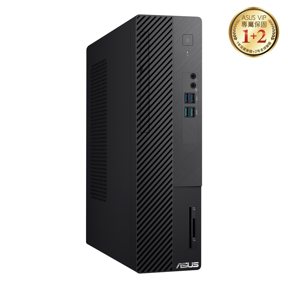 ASUS 華碩 H-S500SD-512400011W桌上型電腦 i5-12400/8G/1TB HDD+256G SSD/GT1030/Win11 Home/三年保固