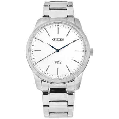 citizen 簡約時尚 不鏽鋼手錶 (bh5000-59a)-白色/42mm