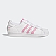 ADIDAS SUPERSTAR 經典  女休閒鞋-白粉-GZ4742 product thumbnail 1