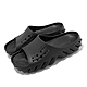 Crocs 拖鞋 Echo Slide 男鞋 女鞋 黑 波波涼拖 一片拖 運動拖鞋 卡駱馳 208170001 product thumbnail 1