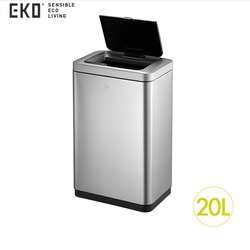 EKO 倩影 感應環境桶垃圾桶 20L 砂鋼 EK9233MT-20L(HG