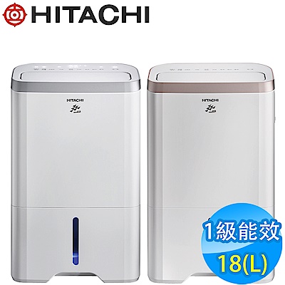 HITACHI日立 18L 1級LED觸控負離子清淨除濕機 RD-360HS/HG