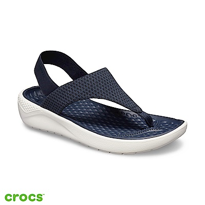 Crocs 卡駱馳 (女鞋) LiteRide人字拖-205477-462