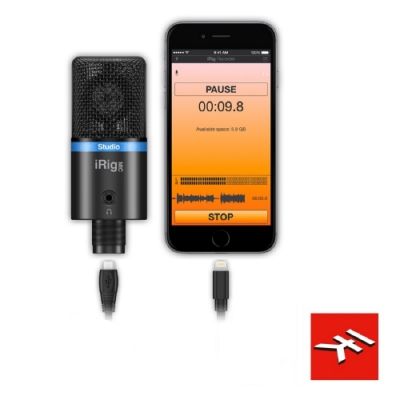 IK Multimedia  iRig Mic Studio專業型電容麥克風