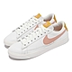 Nike 休閒鞋 Blazer Low LE 運動 女鞋 基本款 簡約 舒適 皮革 球鞋 穿搭 白 粉 AV9370112 product thumbnail 1