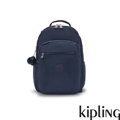 Kipling 碧海深藍機能手提後背包-SEOUL