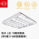 旭光-LED T8 專用燈具 2呎4燈(T-BAR型輕鋼架)(1組2入每入皆附4支燈管) product thumbnail 1