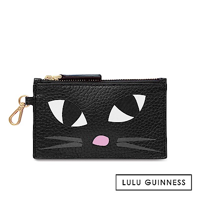 LULU GUINNESS KOOKY CAT 零錢包 (黑)