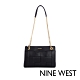 NINE WEST ELLIE編織鍊帶包-黑色(116811) product thumbnail 1