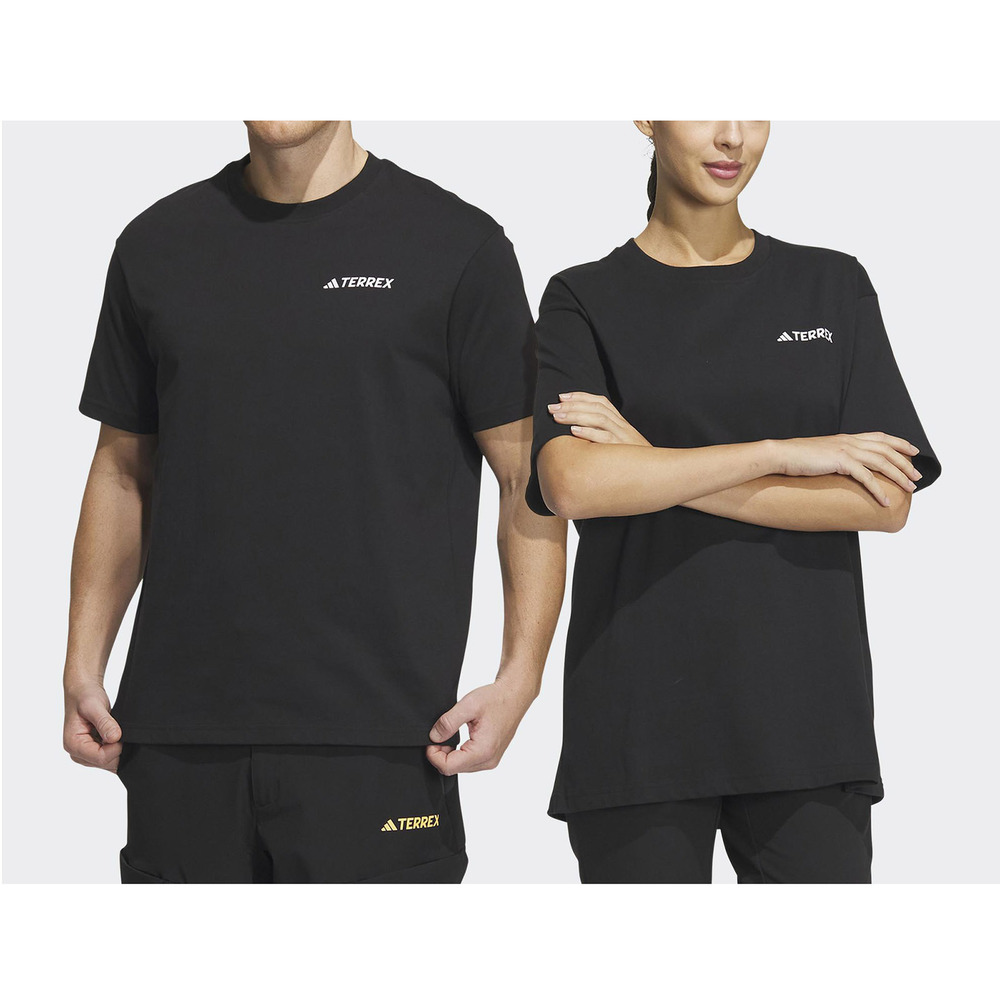Adidas U Campyx GF Tee [IC1948] 男女 短袖 上衣 T恤 亞洲版 寬鬆 有機棉 反光 黑