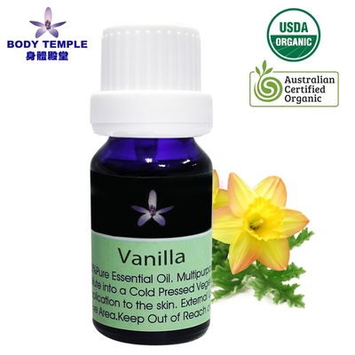 Body Temple 有機香草芳療精油(Vanilla)10ml