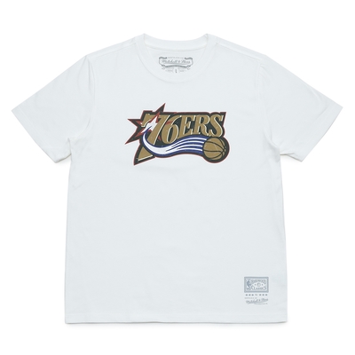 M&N NBA TEAM LOGO 短袖上衣 76人-MNTS001P7W