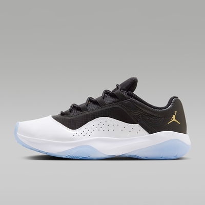 NIKE AIR JORDAN 11 CMFT LOW 男運動籃球鞋-黑白金-DN4180070