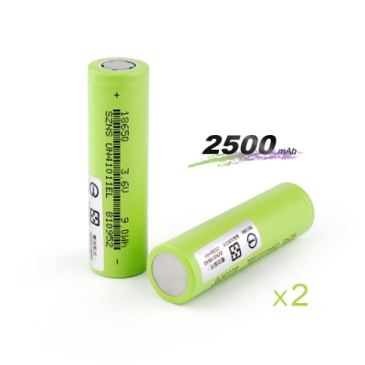 RONEVER PB002-4 18650鋰電池2500mAh 兩入