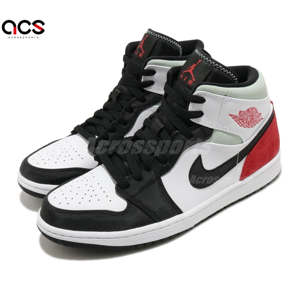 Nike 休閒鞋Air Jordan 1 Mid SE Red Black Toe 男鞋黑紅AJ1 852542