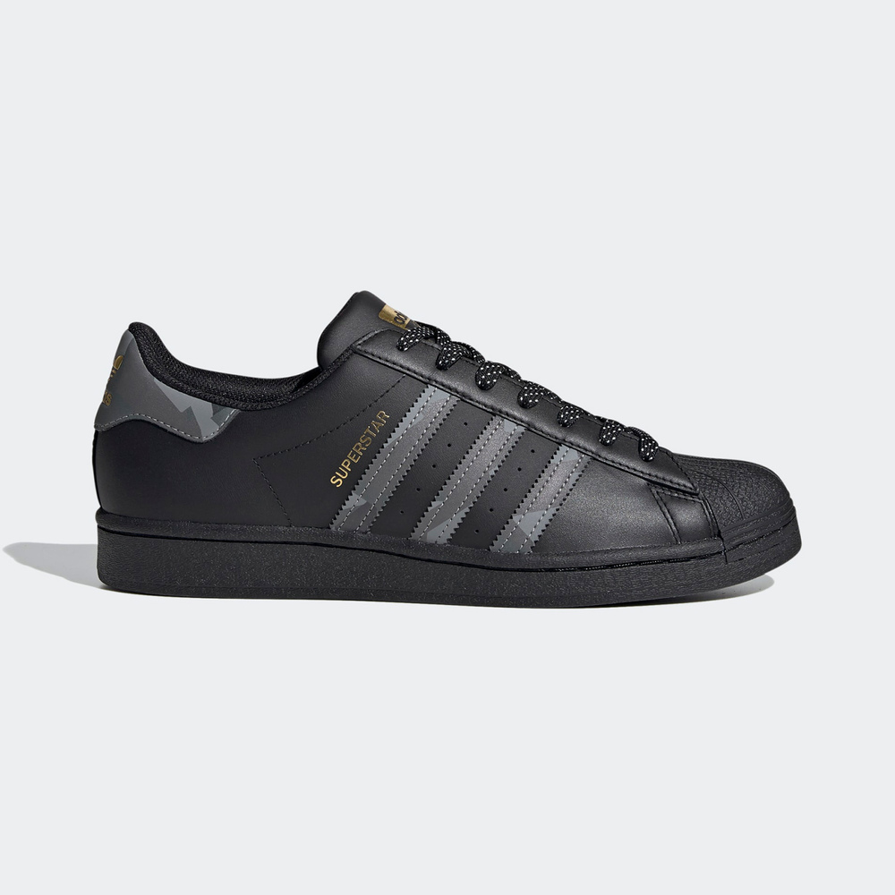 Adidas Superstar [FX9087] 男鞋 運動 休閒 慢跑 貝殼 復古 經典 潮流 穿搭 愛迪達 黑