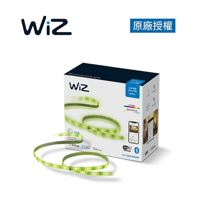 PHILIPS 飛利浦照明 WiZ 全彩燈帶 2M (PW01N)