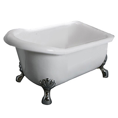 【I-Bath Tub精品浴缸】伊莉莎白-經典銀(110cm)