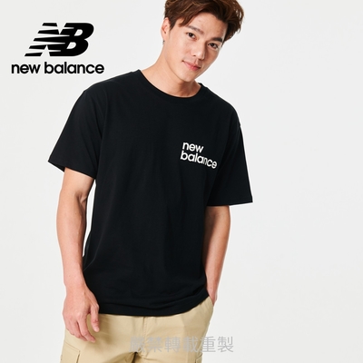 [New Balance]短袖上衣_男性_黑色_MT23513BK