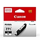 CANON CLI-771XL-BK 淡黑色 原廠高容量墨水匣 適用機型：TS5070/TS8070/TS6070/MG5770/MG6870/MG7770 product thumbnail 1