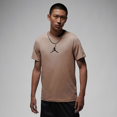 NIKE 上衣 男款 短袖上衣 運動 喬丹 AS M J JUMPMAN DF SS CREW 咖啡 CW5191-200