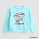 Hang Ten -童裝 - Hello Kitty-休閒風圖樣長袖上衣 - 綠 product thumbnail 1