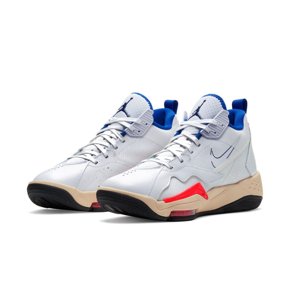 Nike 休閒鞋 Jordan Zoom 92 女鞋 喬丹 輕量 舒適 避震 運動 球鞋 白 藍 CK9184101