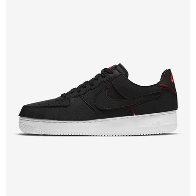 Nike Air Force 1 男鞋 黑紅色 黑黃色 AF1 可拆式 拼貼 簡約 運動 休閒鞋 DD2429-001/CT3316-003