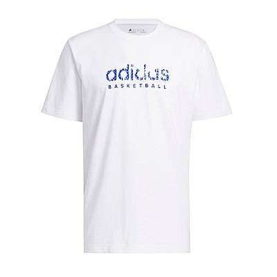 Adidas FDT HBR T IN6369 男 短袖 上衣 T恤 運動 休閒 籃球 棉質 舒適 百搭 白藍