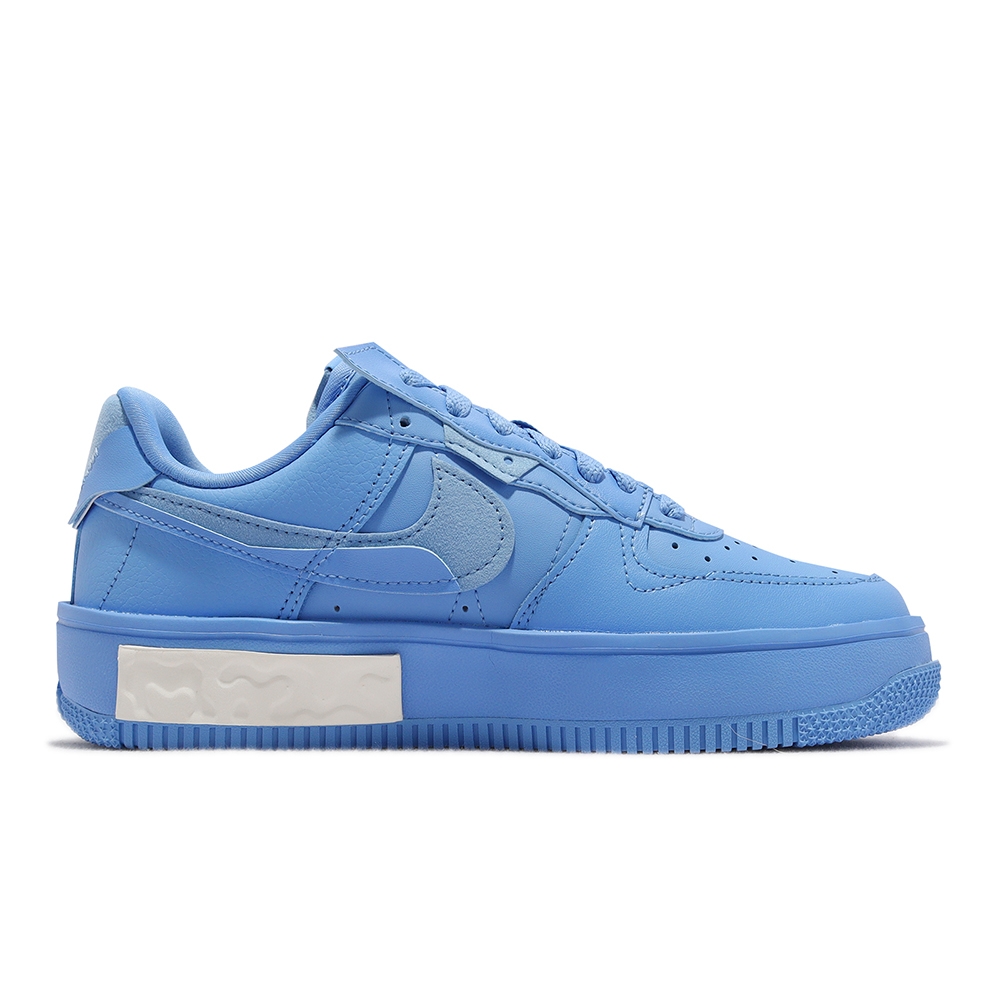 Nike 休閒鞋Air Force 1 Fontanka 女鞋水藍AF1 University Blue DH1290