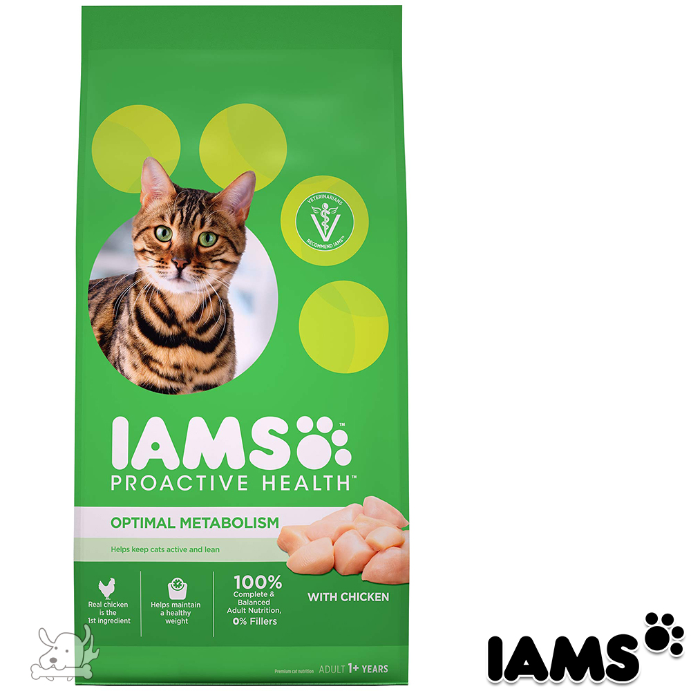 IAMS 愛慕思 健康優活 雞肉 低脂 成貓糧 7磅 2包組