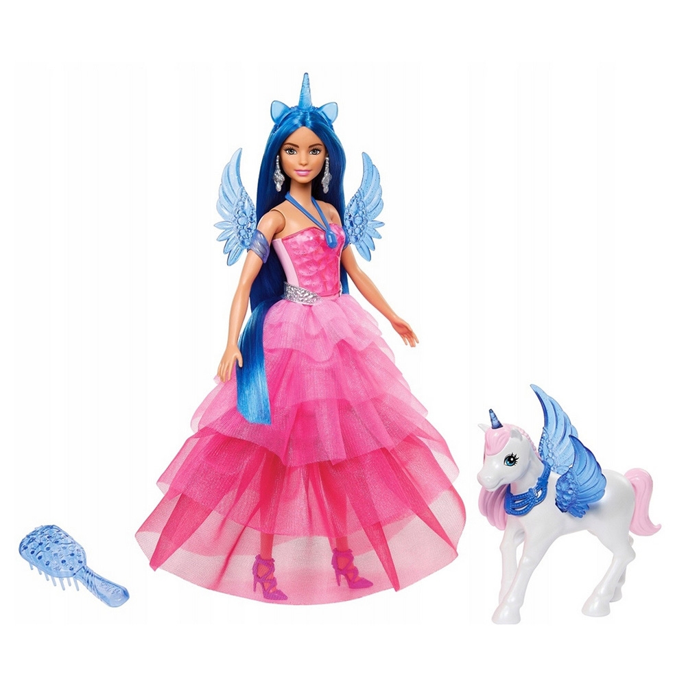 Barbie 芭比 - 65週年魔法公主和獨角獸組合