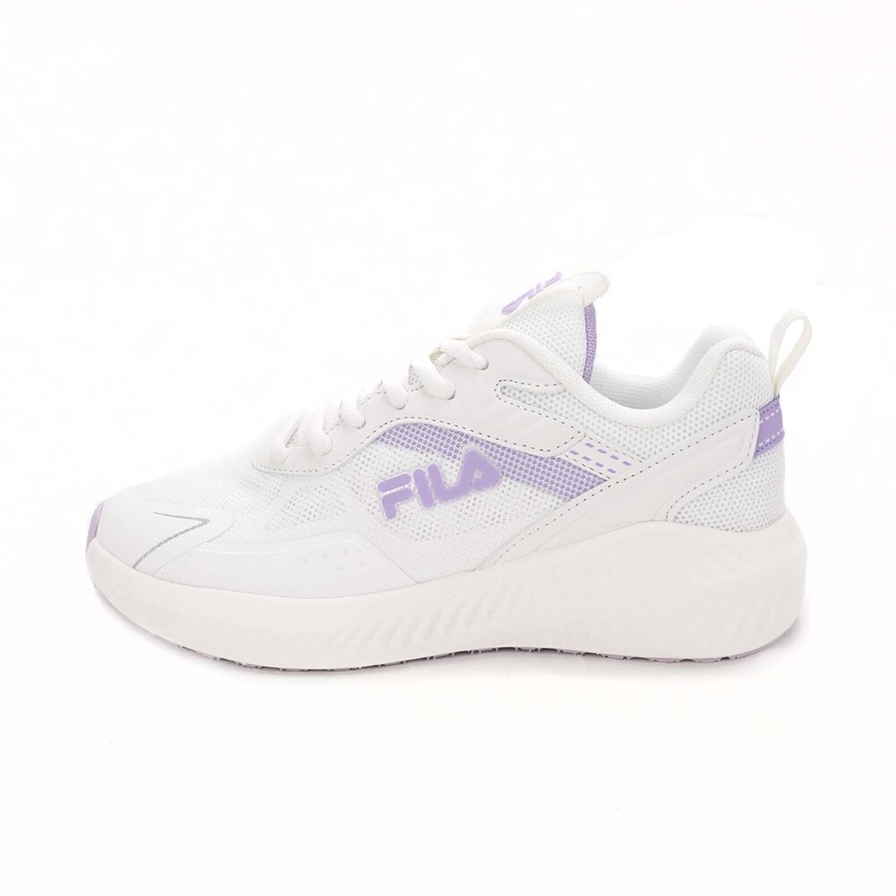 Fila Luminous [5-J921W-119] 女 慢跑鞋 運動 休閒 透氣 舒適 簡約 穿搭 白 紫