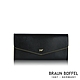 【BRAUN BUFFEL 德國小金牛】台灣總代理 奧菲莉亞-F 12卡兩折長夾-黑色/BF682-621-BK product thumbnail 2