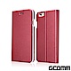 GCOMM iPhone SE3 SE2 8/7 金屬質感拉絲紋超纖皮套 product thumbnail 3