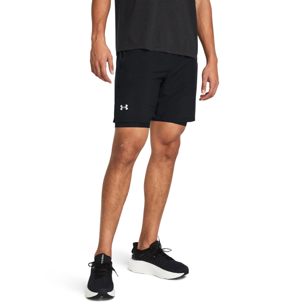 【UNDER ARMOUR】男 LAUNCH 7吋2-IN-1短褲_1382641-001