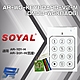 昌運監視器 SOYAL AR-WG-KEYBOARD-V2-M(DMOD-WGKBA06) E2/WG 觸碰按鍵板 外接式鍵盤 product thumbnail 1