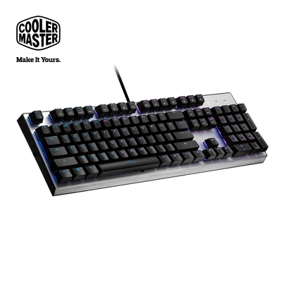 Cooler Master CK351 機械式光軸 RGB 電競鍵盤 (茶軸)
