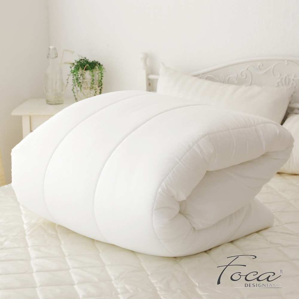 FOCA加碼送舒眠枕X2   頂級雙人舒眠羽絲絨被1.3KG(台灣製)