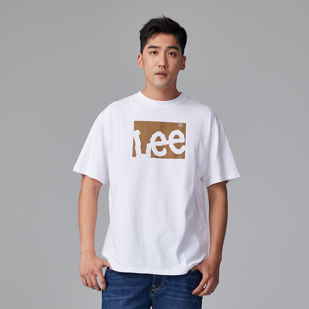 Lee 男款 胸前長框大Logo短袖圓領T 兩色 product image 1