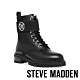 STEVE MADDEN-TRACKSTER 品牌LOGO造型綁帶中筒靴-黑色 product thumbnail 1