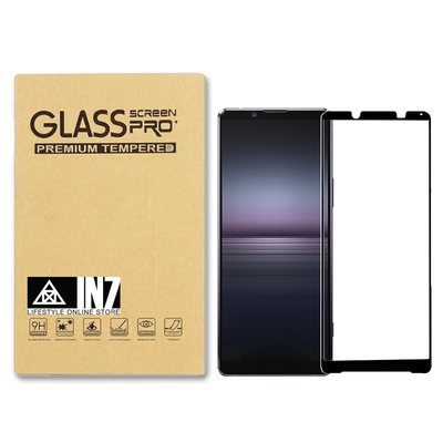 IN7 SONY Xperia 1 IV (6.5吋) 高清 高透光2.5D滿版9H鋼化玻璃保護貼-黑色