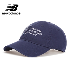 [New Balance]復古棒球帽_中性_深藍色_MH030410NV