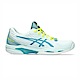 Asics Solution Speed FF 2 [1042A136-405] 女 網球鞋 美網配色 支撐 穩定 藍綠 product thumbnail 1