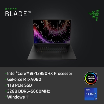 雷蛇Razer Blade 18 RZ09-0484TTH3-R3T1 18吋 電競筆記型電腦