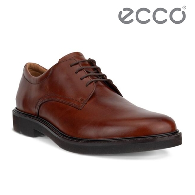 ECCO METROPOLE LONDON 都會紳士商務正裝皮鞋 男鞋 深棕紅